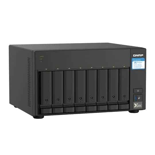 QNAP 8 Bay TS-832PX-4G Desktop NAS Enclosure